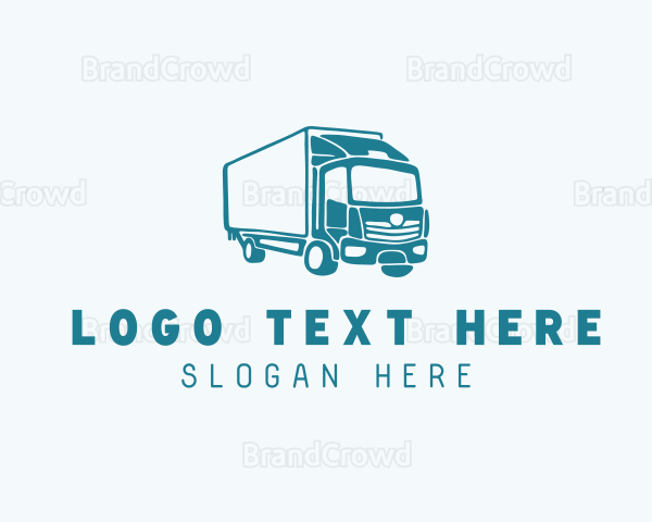 Supply Delivery Truck Logo