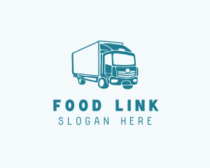 Supply Delivery Truck logo design