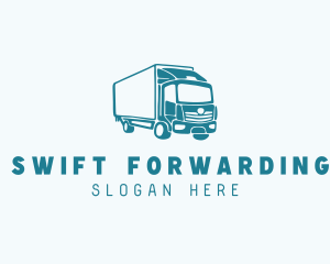 Supply Delivery Truck logo design