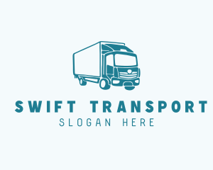 Supply Delivery Truck logo design