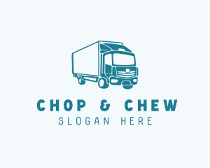 Transportation - Supply Delivery Truck logo design