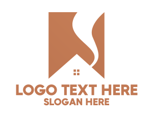 Roof - Minimalist House Roof logo design