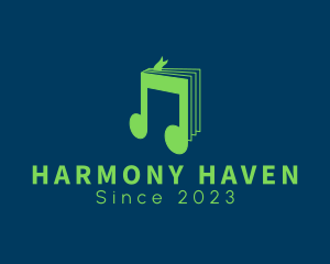 Symphony - Musical Audio Book App logo design