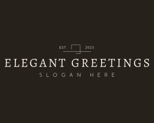 Elegant Lifestyle Brand logo design