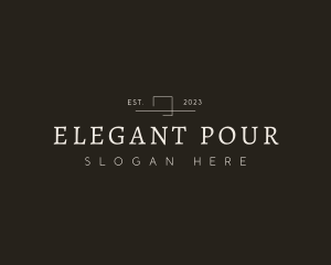 Elegant Lifestyle Brand logo design