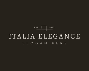 Elegant Lifestyle Brand logo design