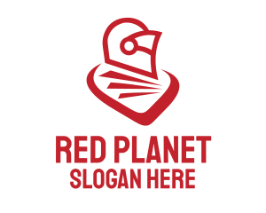 Red Knight Armor logo design