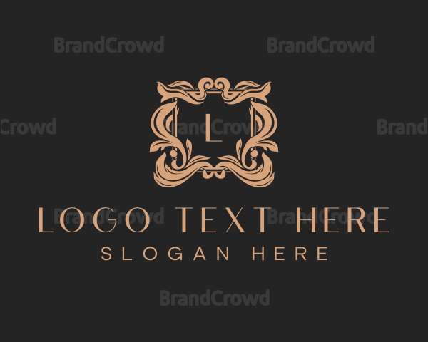 Luxury Ornamental Crest Logo