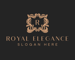 Luxury Ornamental Crest logo design