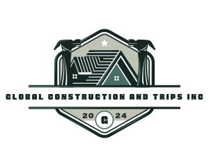 Construction Hammer Renovation logo design