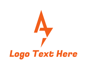 Original - Orange Tech A logo design