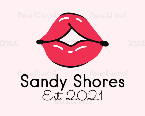 Pouty Lip Gloss Logo