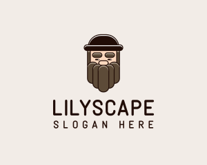 Old Man Beard Logo