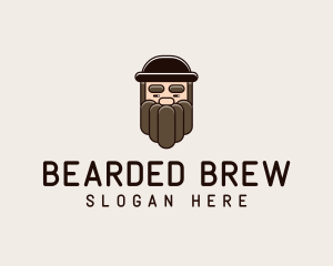 Old Man Beard logo design