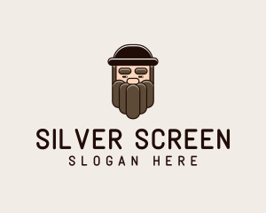 Stone Age - Old Man Beard logo design