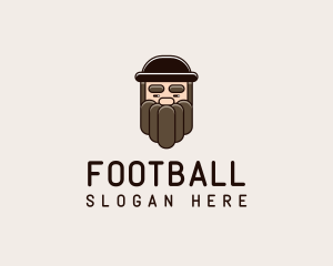 Mascot - Old Man Beard logo design