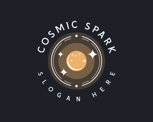 Astrology Cosmic Moon logo design