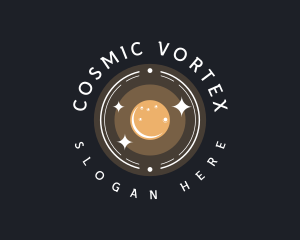 Astrology Cosmic Moon logo design