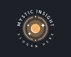 Astrology Cosmic Moon logo design