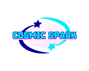 Cosmic Star Gaming logo design