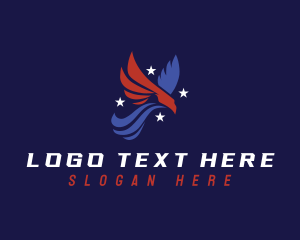 Sports Team - Eagle American Patriot logo design