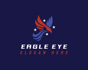 Eagle American Patriot logo design