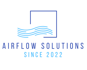 Cooling Airflow Window logo design