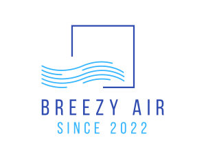 Cooling Airflow Window logo design