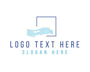Filter - Cooling Airflow Window logo design