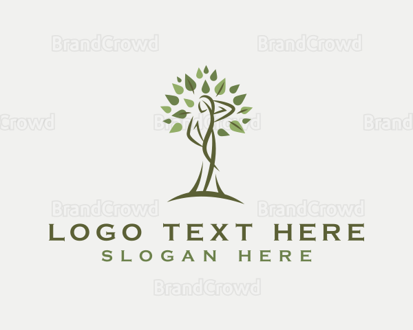 Tree Organic Woman Logo