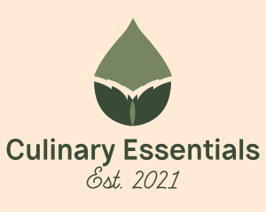 Essential Leaf Extract logo design