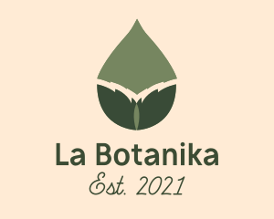 Essential Oil - Essential Leaf Extract logo design
