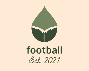 Drop - Essential Leaf Extract logo design