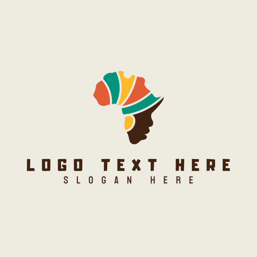 African Woman Turban Logo | BrandCrowd Logo Maker