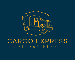 Haulage Trucking Delivery logo design