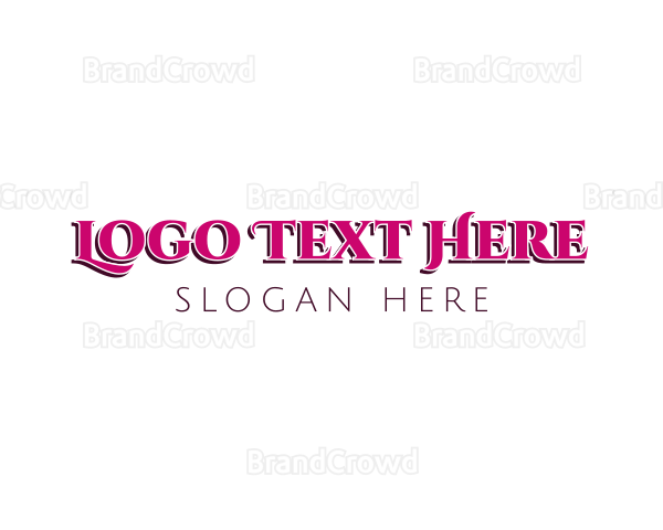 Fashion Cosmetics Marketing Logo