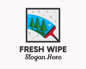 Wipe - Home Cleaning Services logo design