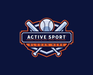 Sport - Baseball Bat Sports logo design