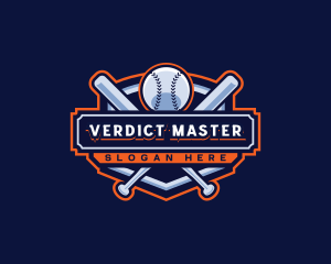 Baseball - Baseball Bat Sports logo design