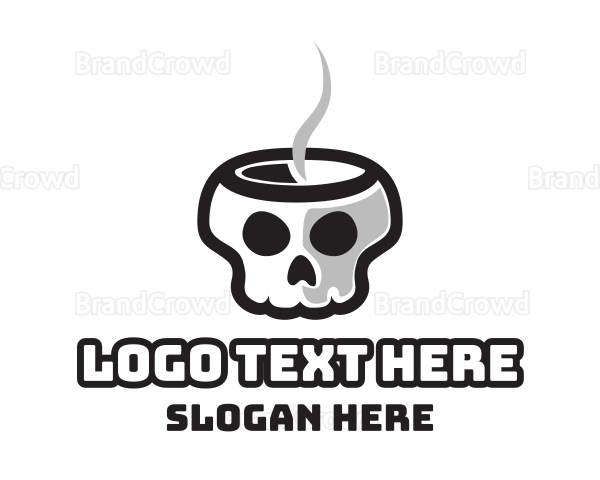 Hot Skull Cafe Logo