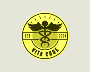 Pharmaceutical - Pharmaceutical Caduceus Clinic logo design