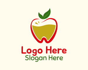 Healthy Apple Juice Logo