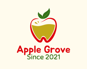 Healthy Apple Juice logo design