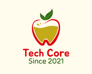 Healthy Apple Juice logo design