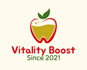 Healthy - Healthy Apple Juice logo design