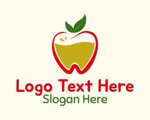 Healthy Apple Juice Logo