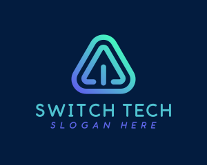 Switch - Electric Switch Button logo design