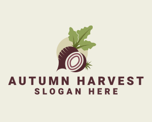 Beet Vegan Vegetable logo design