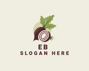 Market - Beet Vegan Vegetable logo design