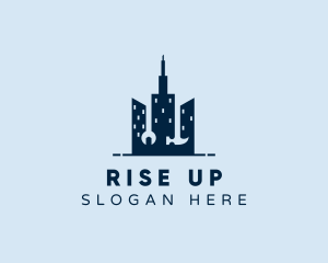 Urban City Construction logo design